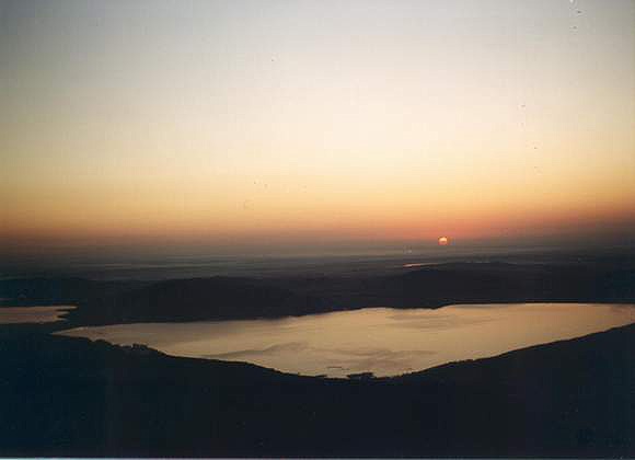 Рассвет над Банным озером