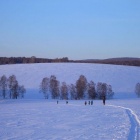 В Ташелган.